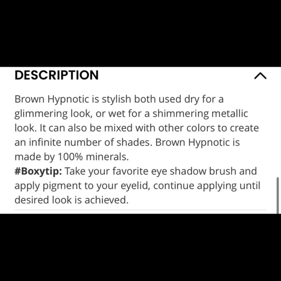 Brand New Your Minerals Sweden Eye Glimmer in Brown Hypnotic - Loose Eyeshadow - Picture 2 of 5